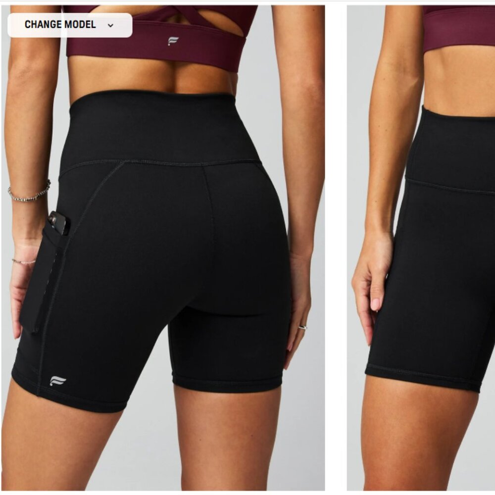 On-The-Go PowerHold® High-Waisted 6'' Shorts